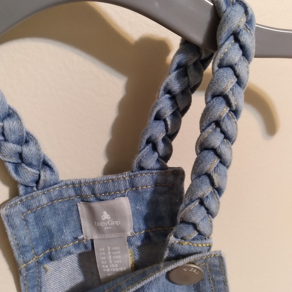 Gap Denim Short Overalls Size 3 - Picture 4 of 4